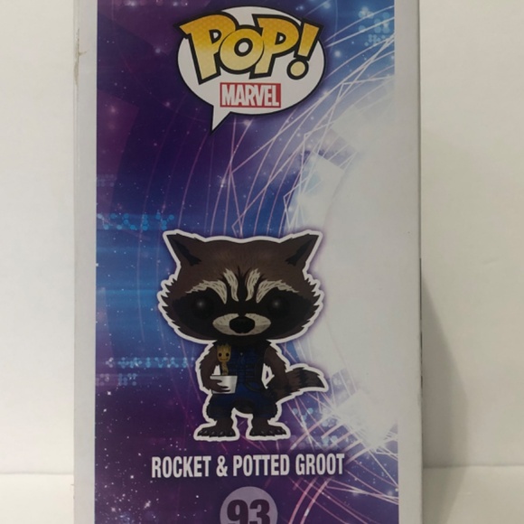 Funko Guardian of Galaxy 93 (Rocket Potted Grout) - Picture 3 of 12